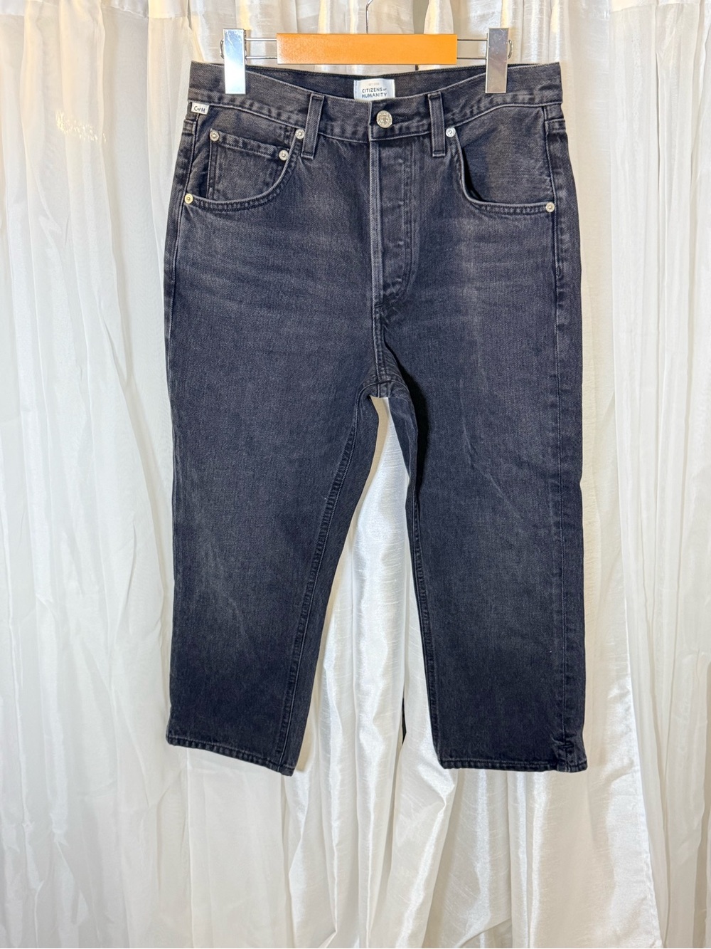 Citizens Of Humanity Black Relaxed Jeans